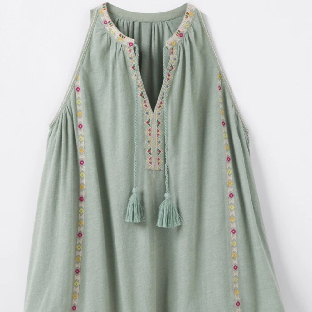 NWT Matilda Jane Good Hart size small Kinsey Embroidered Tank Top